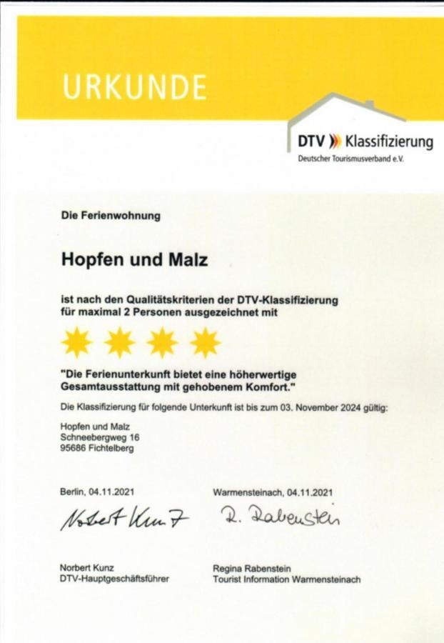 Ferienwohnungen Hopfen Und Malz Fichtelberg Zewnętrze zdjęcie